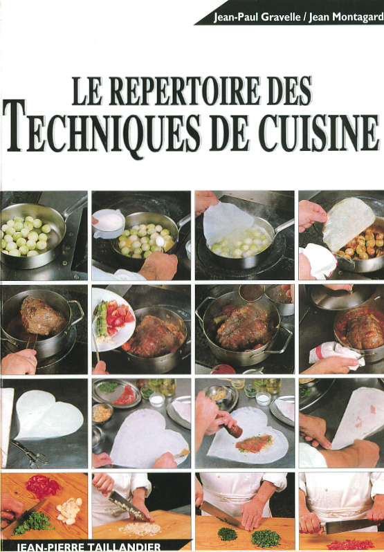 Couverture du livre : "Le repertoire des Techniques de cuisine"